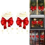 HeaDream Winter Decor Well-Painted Christmas Stickers Shopping Mall Window Stickers Children's Room Stickers Wall Stickers Set Christmas Decor Ideal Christmas Decorations